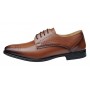 Pantofi barbati office, eleganti din piele naturala, Maro, TEST75M